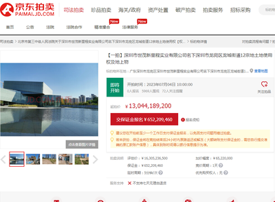 起拍價(jià)130億！深圳前海核心地塊法拍，曾規(guī)劃‘深圳最高樓’與實(shí)業(yè)投資夢(mèng)